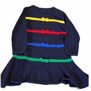 Florence eiseman 4t sweater bow dress